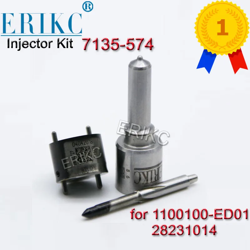 

1100100-ED01 28231014 7135-574 Diesel Injector Repair Kits Sets Nozzle G341 Valve 9308-625C for Great Wall Hover H5 H6