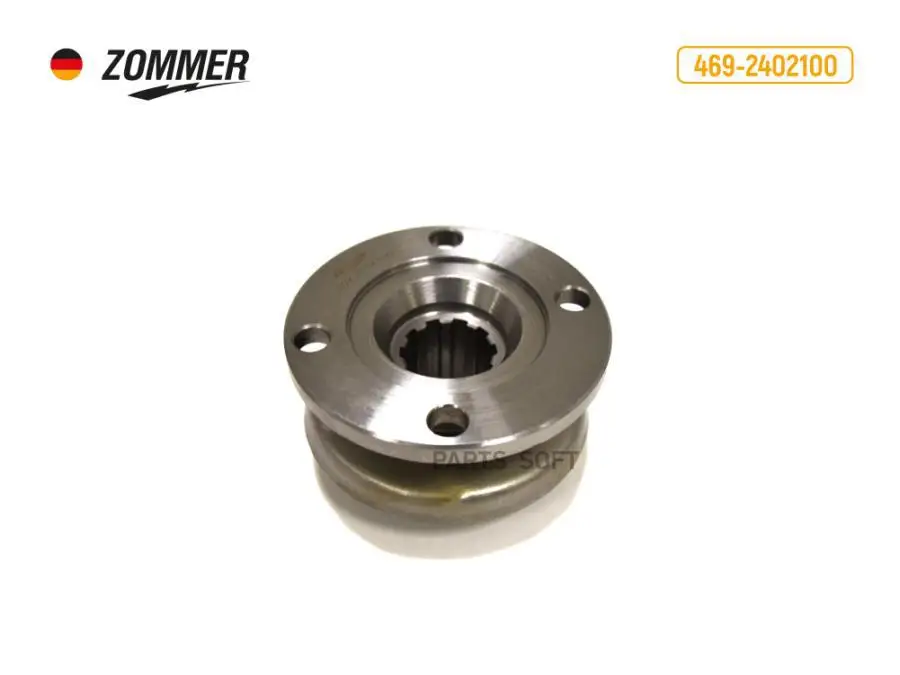 ZOMMER 69240210001 Фланец задн.моста УАЗ-452/469 мост Тимкен /гибрид