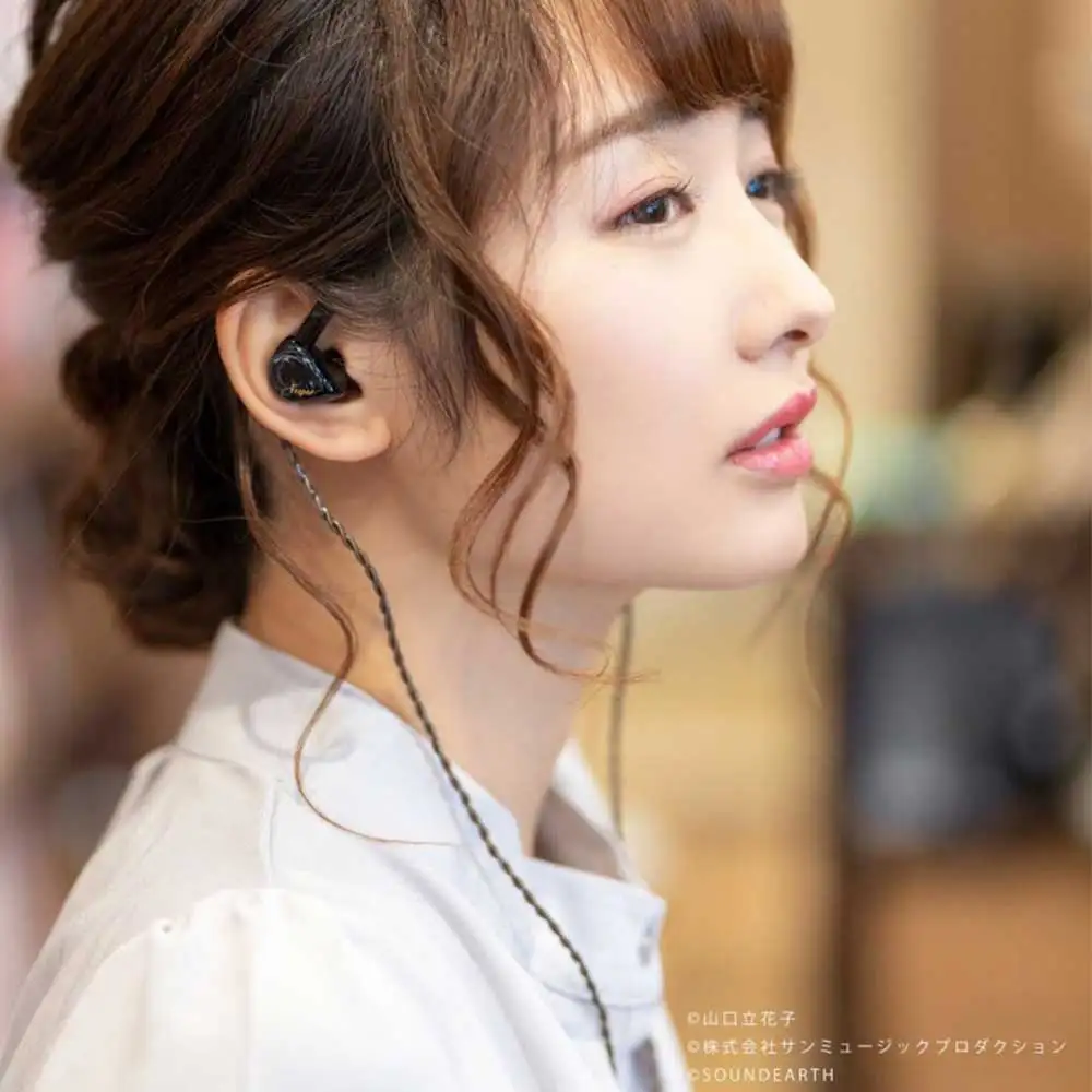 Гибридный монитор-вкладыши Hi-Fi DJ Музыкальные спортивные наушники с 2-контактным