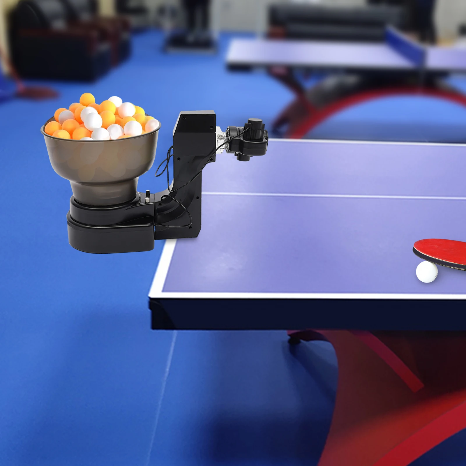 Машина для пинг-понга, автоматическая машина для настольного тенниса ...