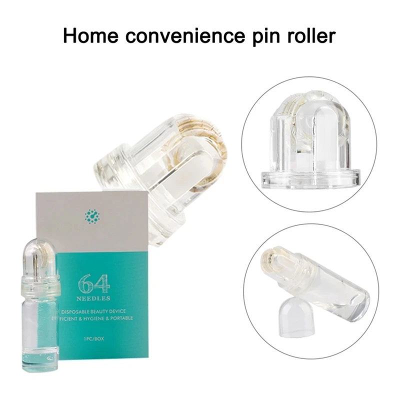 

Titanium Micro Needle Gold Plated Automatic Derma Roller Serum Import Hydra Roller Stamp Bottle Anti-aging Permeation Instrument