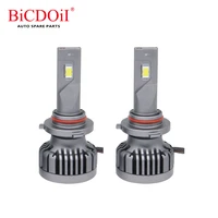 bicdoii 9005 hb3 30w car haedlight 2pcsset led canbus fog lighting bulbs auto light 12v headlamps 360 degree 4500lm 6000k