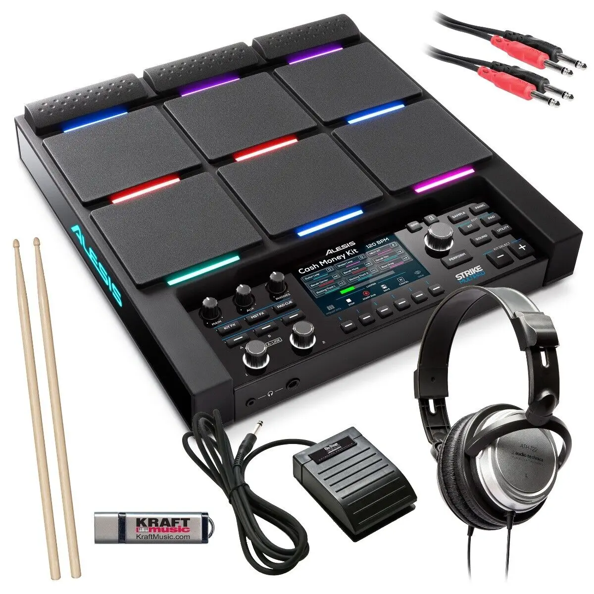 

100% BIG DISCOUNT SALES Latest Arrival Alesis Strike MultiPad Percussion Pad Electronic Drum brand new