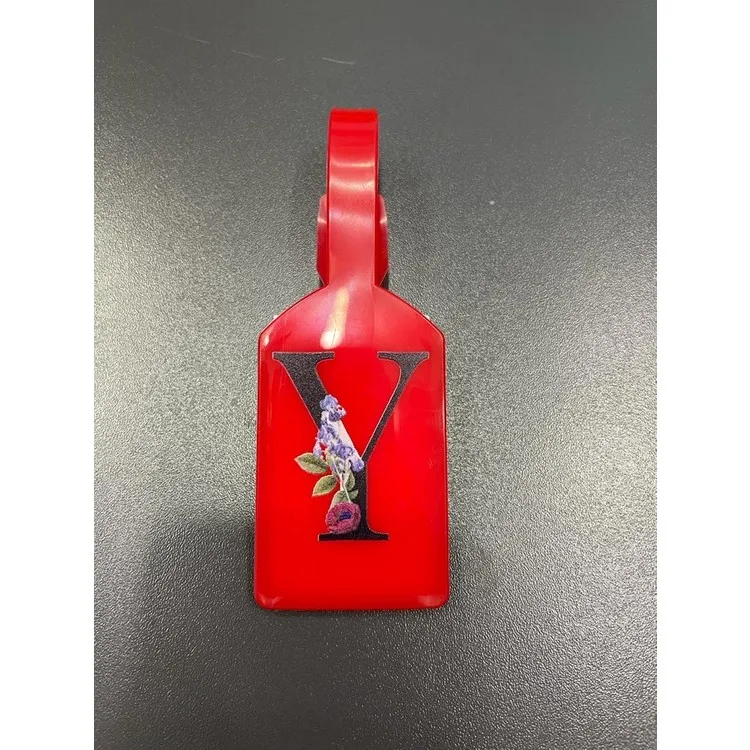 Seyahat Aksesuar Буква Y Красная бирка для чемодана