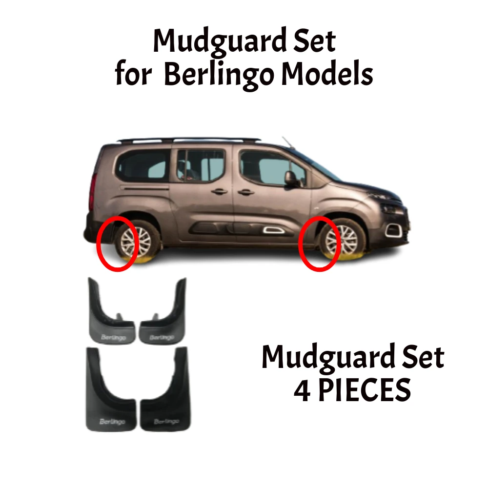 Набор брызговиков Berlingo Автомобильные