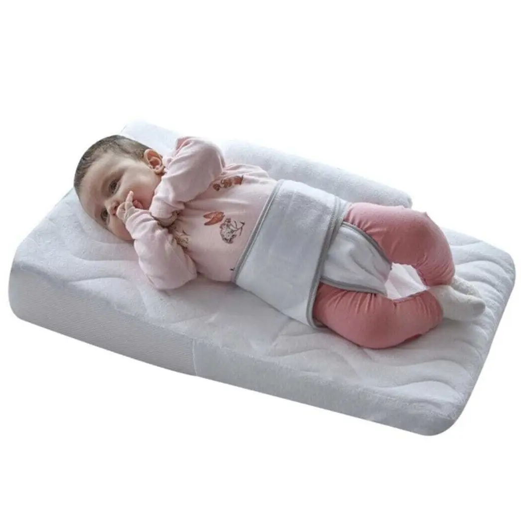 Baby Reflux Pillow Comfort Cushion Washable With Belt, Prevents Colic and Reflux Baby Essentials for Newborn BPO Free