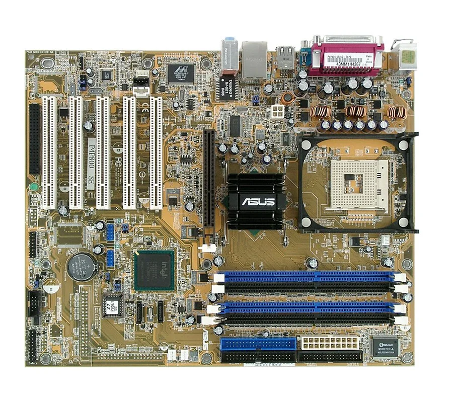 б/у системная плата сокет 478 Asus P4P800 Se |