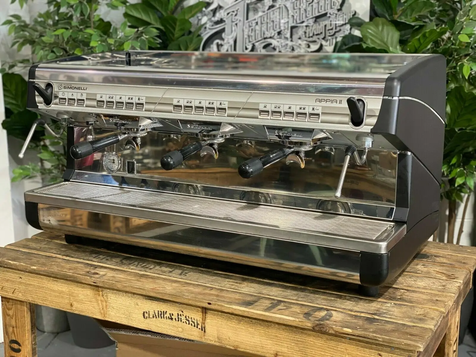 

T B Nuova-Simonelli Appia II - 1 Group Vol w/ Smart Wand Commercial Espresso Machine