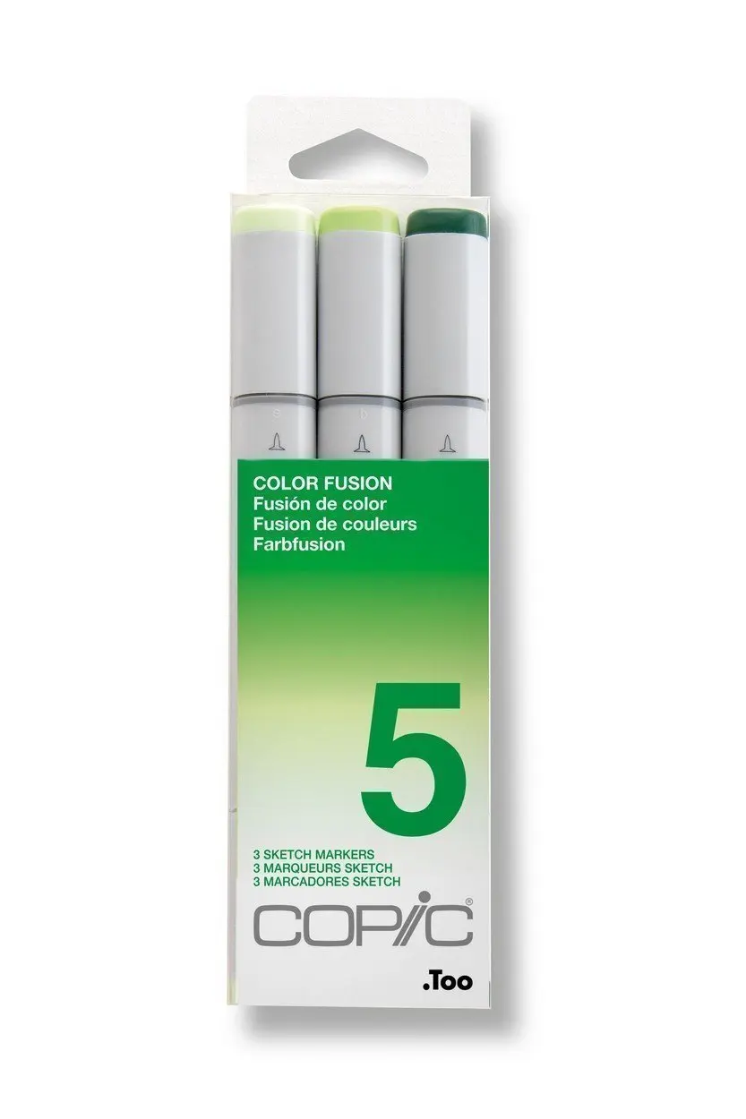 Copic Набор маркеров на спиртовой основе 5 3 цвета 21075655 |