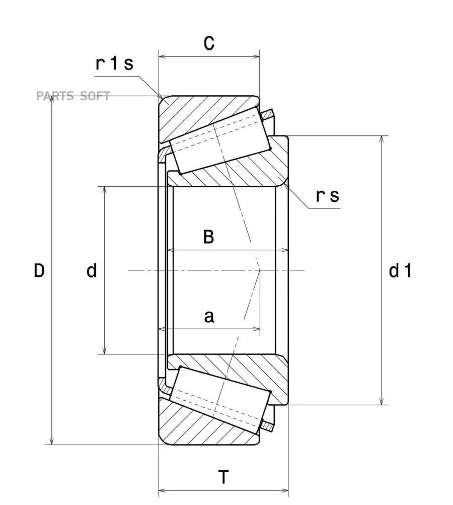 NSK HR31314J Подшипник конический