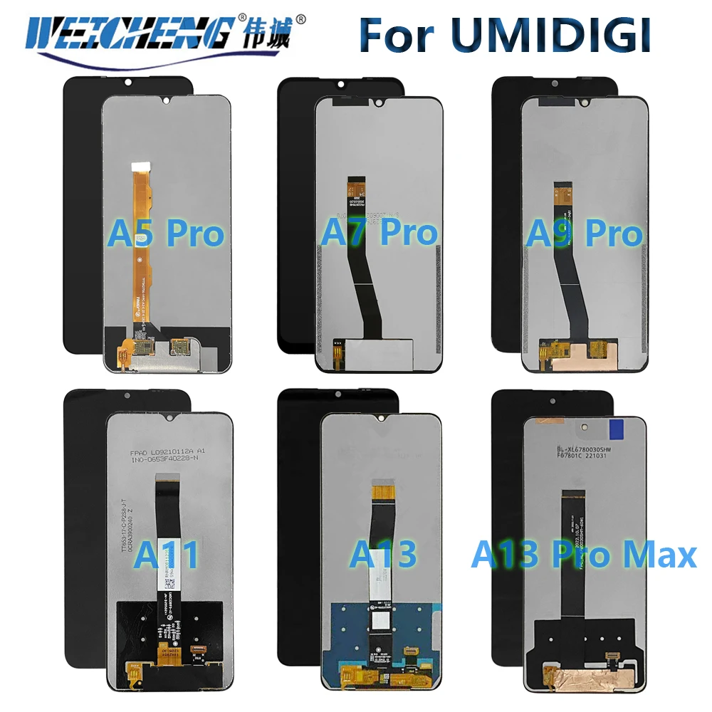 

For UMIDIGI A9 Pro LCD Display Touch Screen UMI A11 Pro Max LCD For UMIDIGI A13 Pro LCD A13 UMIDIGI A7 A5 Pro A11S A13S Display