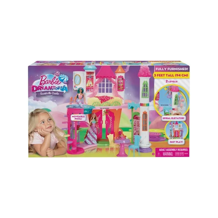 Barbie Замок Сахарного королевства Dreamtopia DYX32
