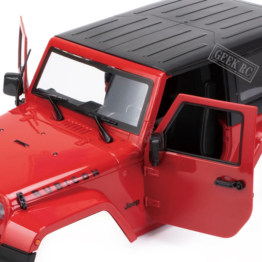 Колесная база 275 мм JK Wrangler Rubicon 2-дверный твердый корпус для 1/10 RC Crawler Axial SCX10 D90 CC01 TF2 |