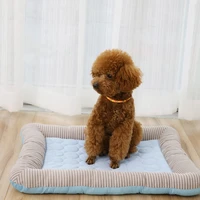 refreshing dog bed summer soft indoor pet cooling mat cat sleeping floor mat chihuahua puppy french bulldog pet cushion products