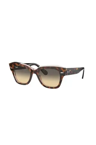 Оригинальные солнцезащитные очки бренда Ray-Ban Женские Rayban Rb 2186 1324Bg 49*20 State Street