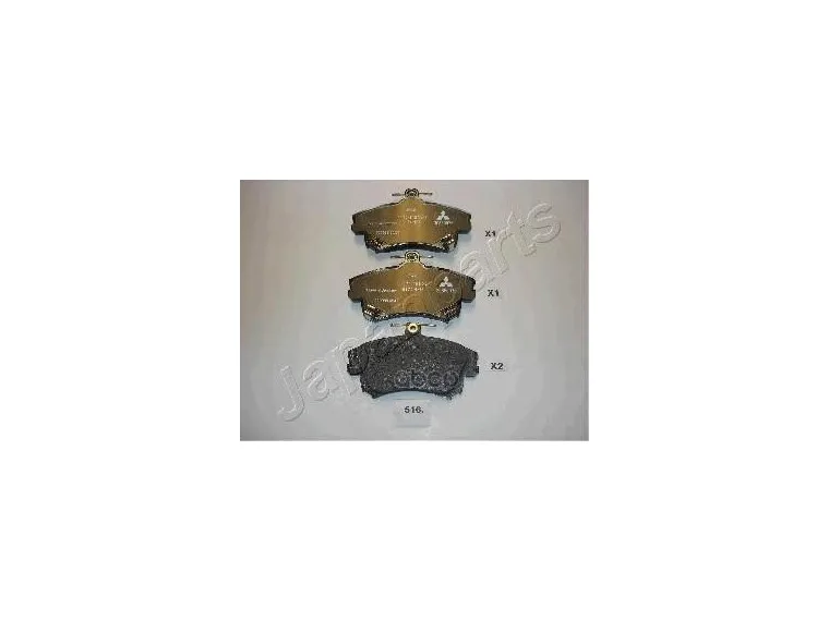 Колодки Торм.диск. Japanparts арт. pa516af