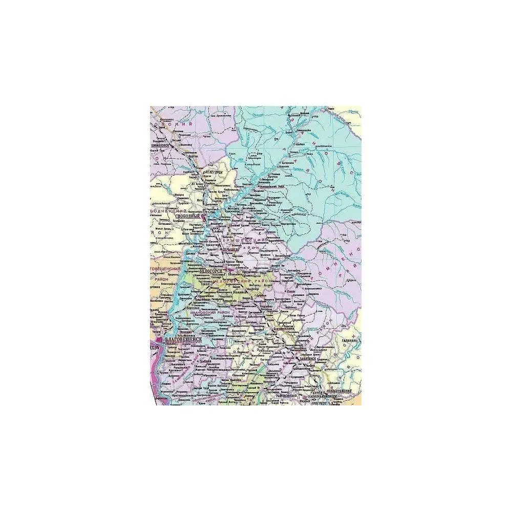 GlobusOff Административная карта