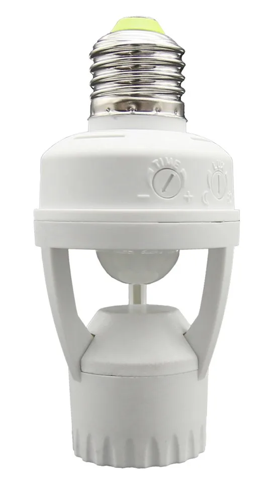 Датчик движения PMS-IR 045 60Вт Е27 360° 6м WH IP20 Jazzway