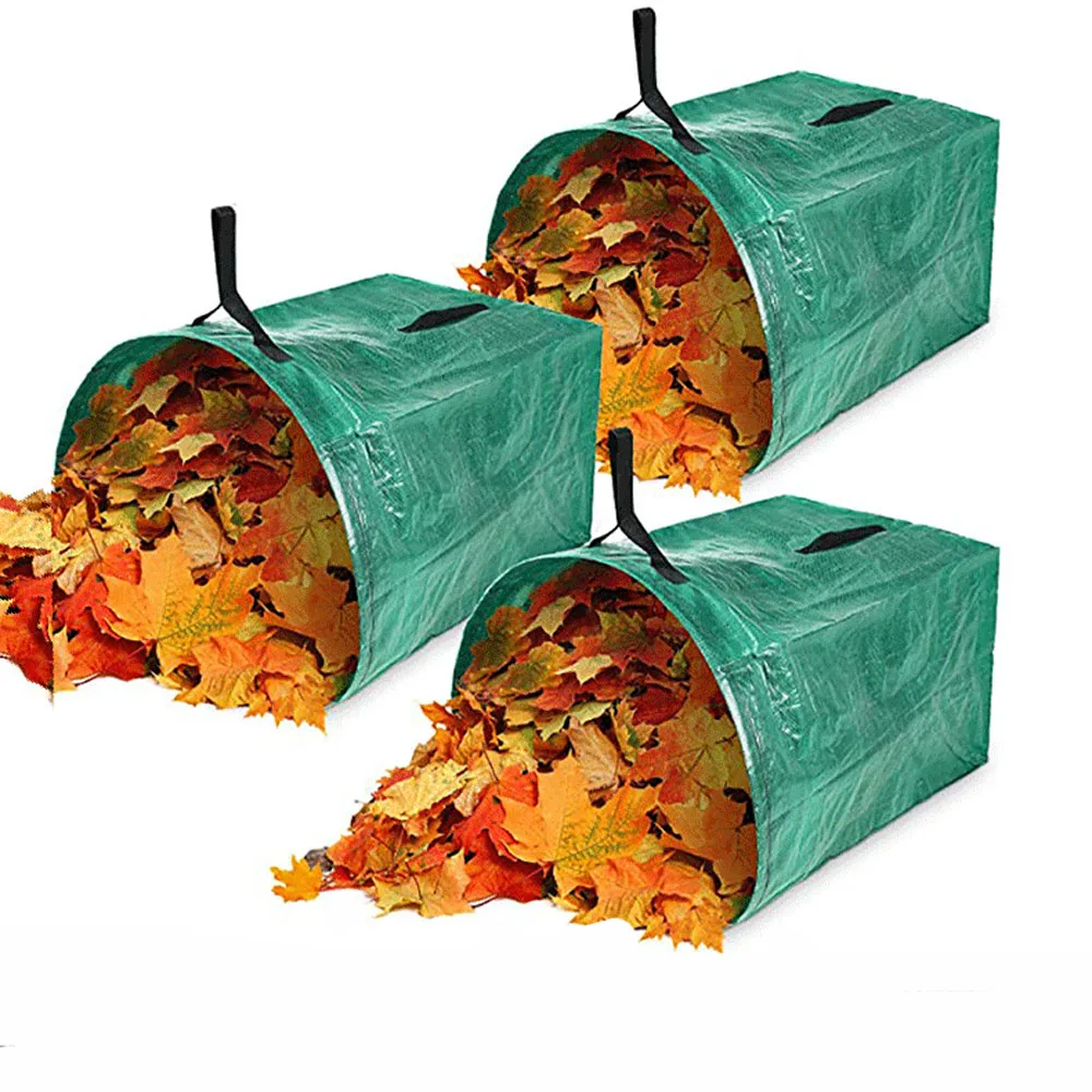 

53 Gallons Leaf Bag Large Yard Garden Bags For Collecting Leaves Reusable Heavy Duty Gardening Bags Lawn Pool Yard Garden BaG