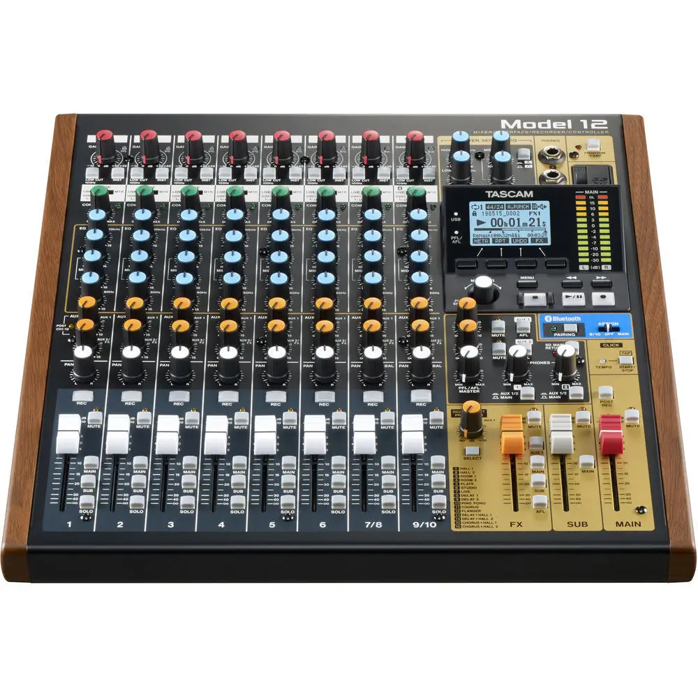 

(NEW DISCOUNT) TASCAM Model 12 Mixer / Interface / Recorder / Controller