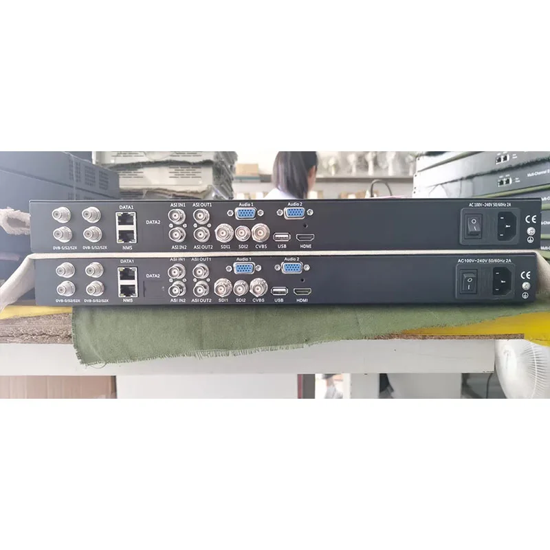 Dibview Newest OTV-75C DVB-C ISDB-T ATSC-T DVB-T/T2 DVB-S/S2 DVB-S2X to HEVC H.265 HD IRD декодер с двумя камерами/CIs |