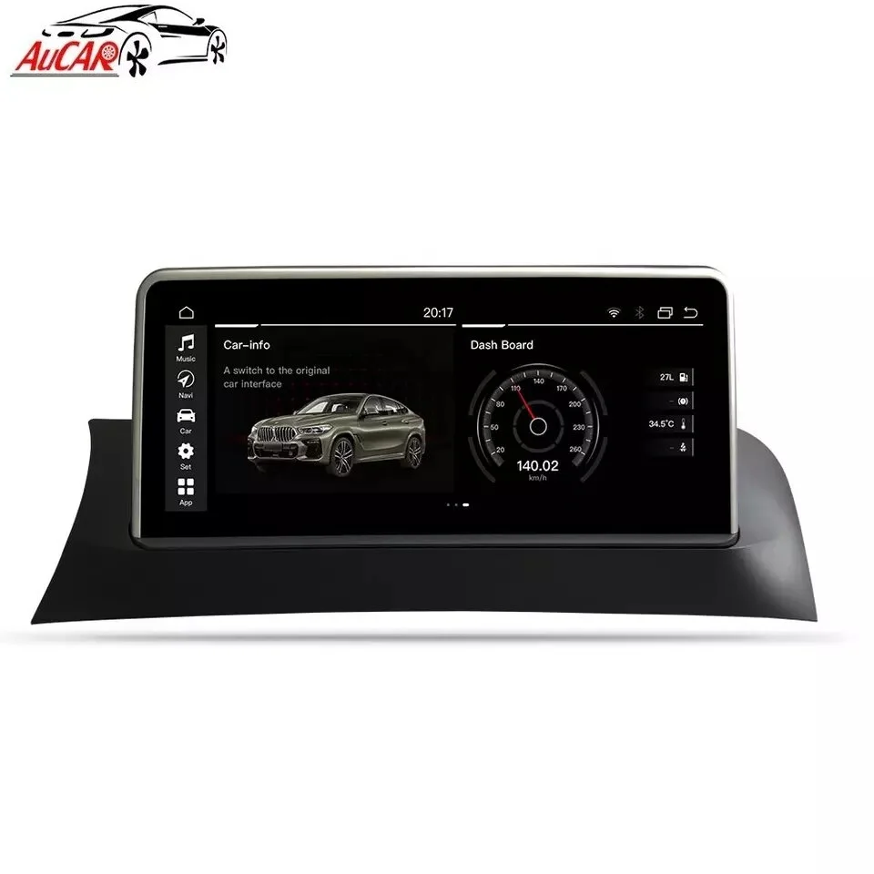 

AuCar 10.25 inch Android 10.0 Car Auto Radio Car Multimedia DVD Player GPS Navigation Head Unit For BMW X3 F25 X4 F26 2011-2017