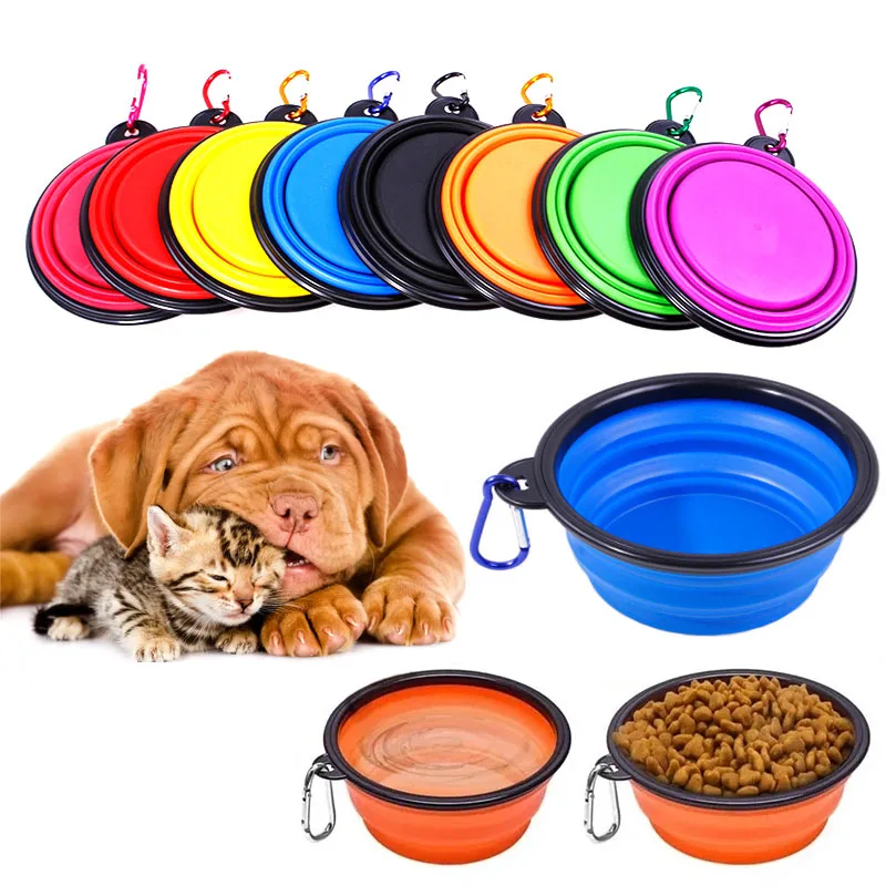Container Feeder Dish Water Bowl