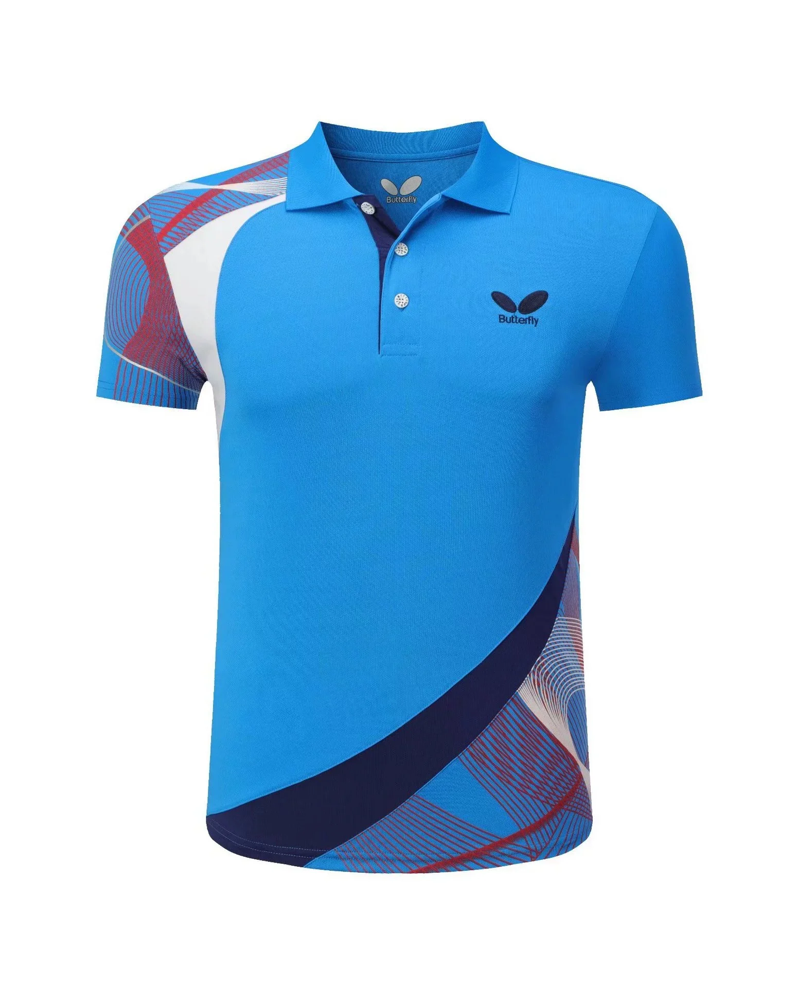 New Table Tennis Clothing Men's and Women's Short Sleeve Speed Dry Breathable Training Suit Lapel Sports Team Uniform