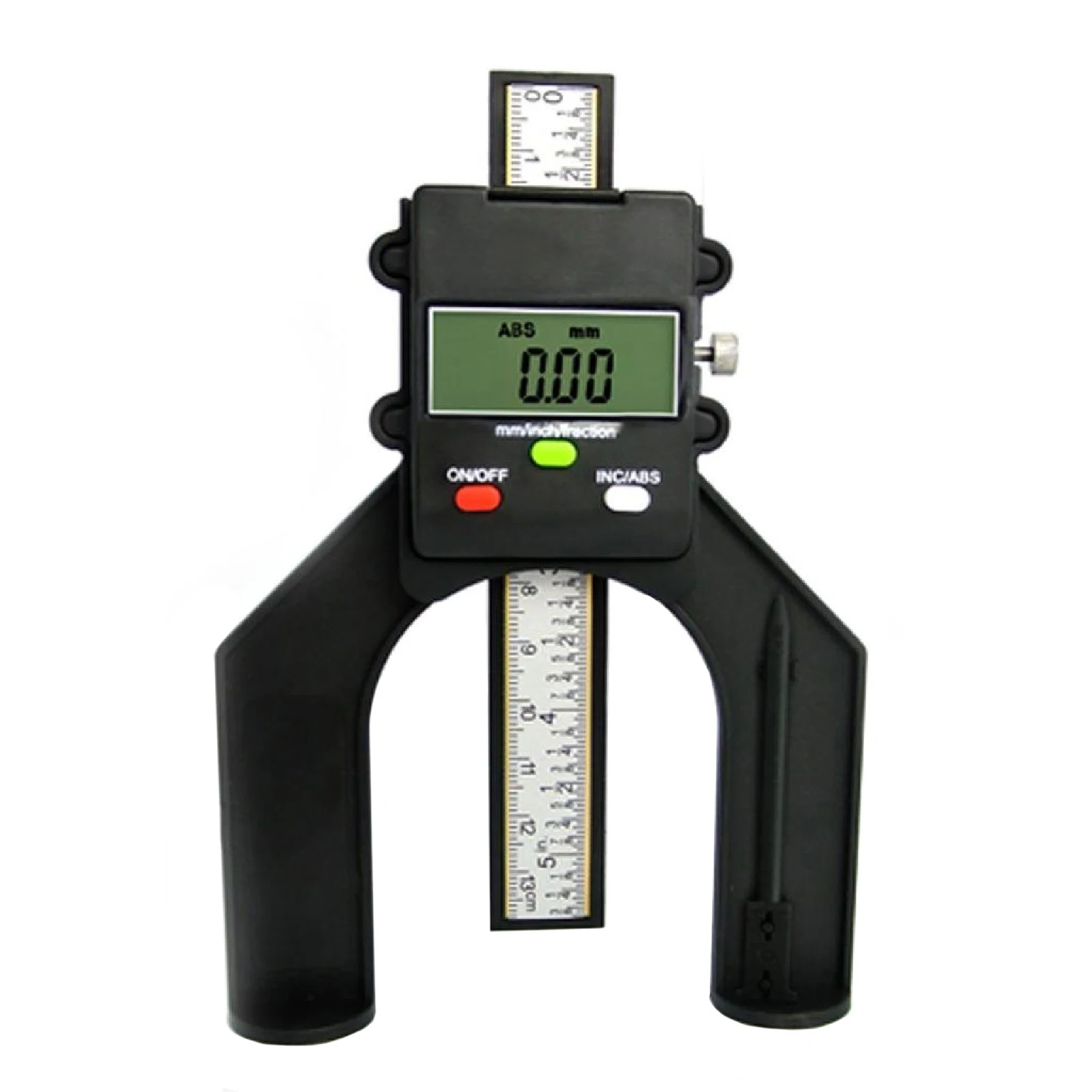 

Depth Gauge Digital Micrometer Measuring Tool, Setting Height for Plunge Routers, Tables, Engineering Application