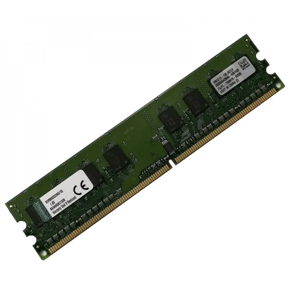 ОЗУ Dimm 1Gb PC2-6400(800)DDR2 Kingston KVR800D2N6/1G 9905315-106.A01F