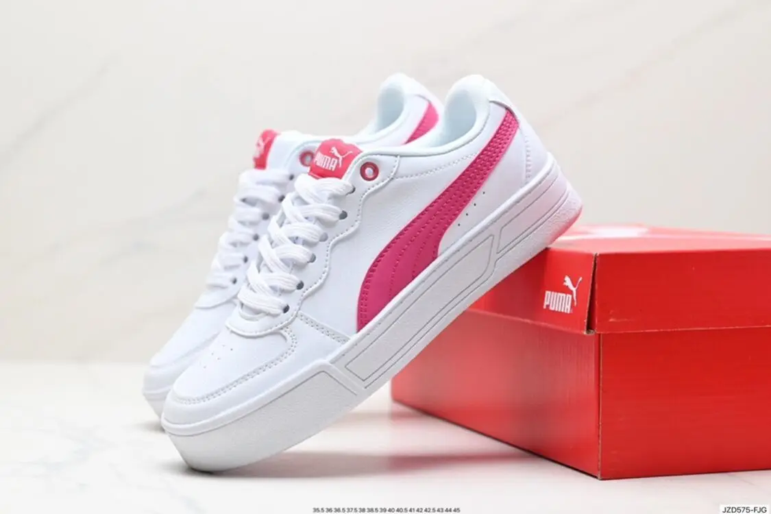 Мужские PUMA Skey Нескользящие ИзносостойкИе Женские С Низким Берцем Свободный