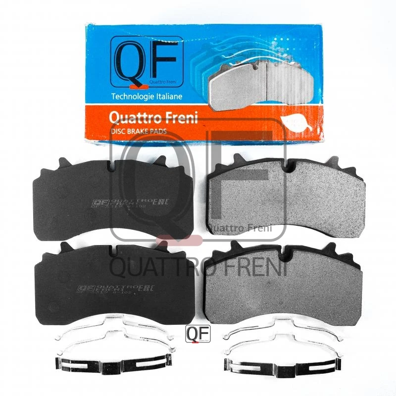 Колодки тормозные передн. (с пружинами) Quattro Freni QF71951 Передние колодки Расходники |