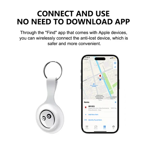 Мини-GPS-трекер с поддержкой Bluetooth, работает с Apple Find My APP, устройство напоминания о потере, персональный локатор для домашних животных, детей, поиск ключей