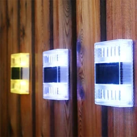 solar led wall lights with up and down 6 led lights solar outdoor waterproof lamp solar lights outside garden yard decorations