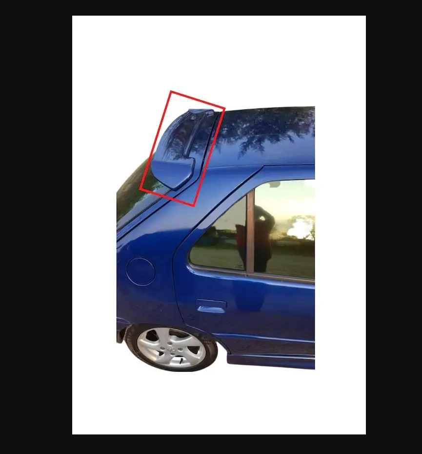 Спойлер для Peugeot 306-автостайлинг хромированный комплект корпуса Накладка на