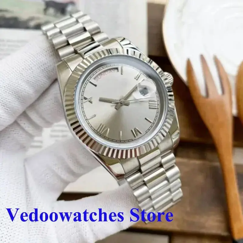 

Men’s and Women’s Mechanical Men Watch High Quality Sapphire Stainless Steel Luminous Datejust Day Date Watches