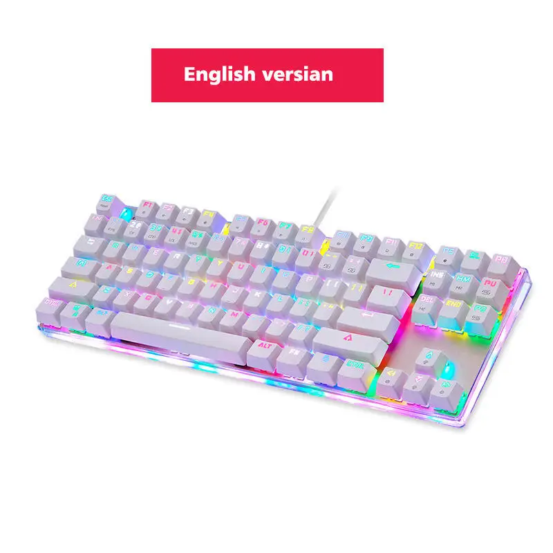 Белые Игровые Клавиатуры С Подсветкой Купить