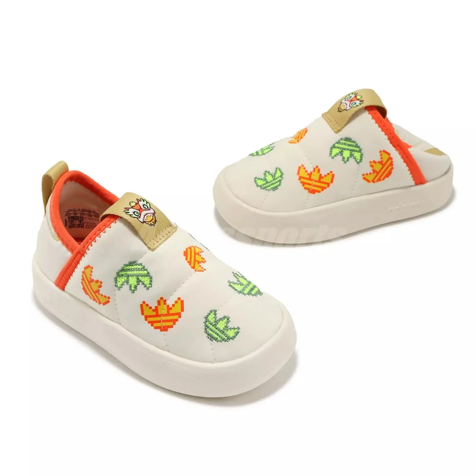 Adidas Originals Puffy Lette 360 повседневная обувь кроссовки классическая детская CNY Year of the