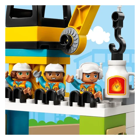 Lego duplo crane set hotsell