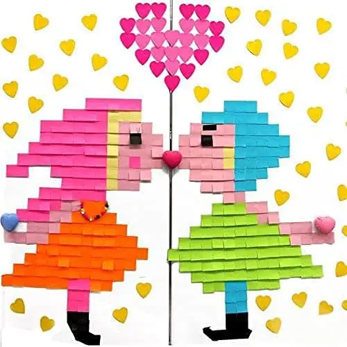 Стикеры Post-it пастельные цвета