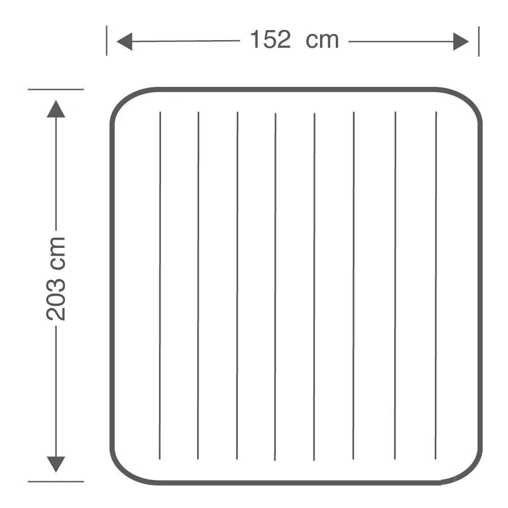 Intex Queen 152x203x25cm 64759