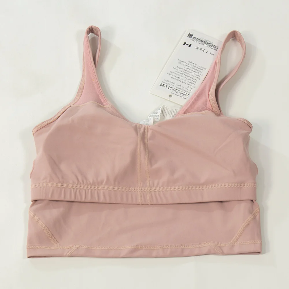 Luluwomen Sports Yoga Bra Beautiful Back Push Up Shockproof Gym Running Sports Ladies Underwear Quick Dry Breathable Sports Vest
