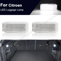 for citroen c2 c3 c4 c5 c6 c8 ds3 2x led luggage trunk compartment light footwell glove box interior lamp
