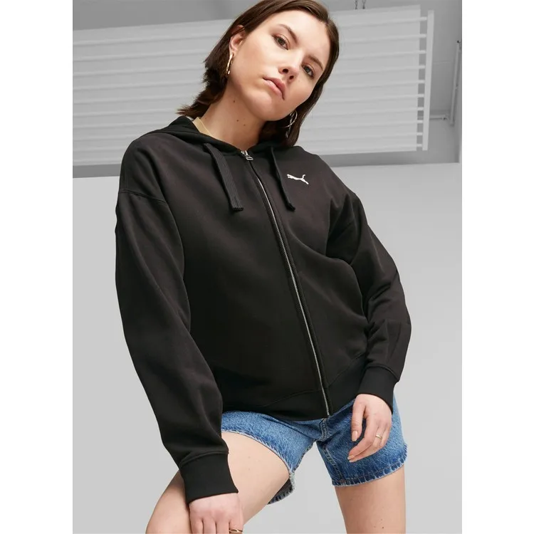 Puma Куртка на молнии L черная