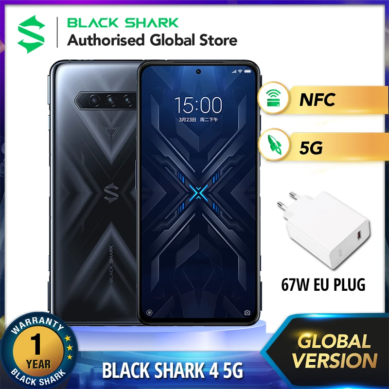 

Флэш-память Black Shark 4 5G 256GB 12GB NFC (абсолютно новый/запечатанный), Snapdragon870 | 144 Гц Super AMOLED | Быстрая зарядка 120 Вт