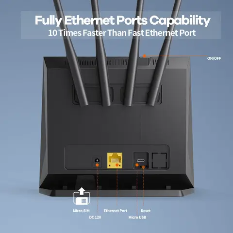 KuWFi CAT4 4G Wi-Fi Маршрутизатор