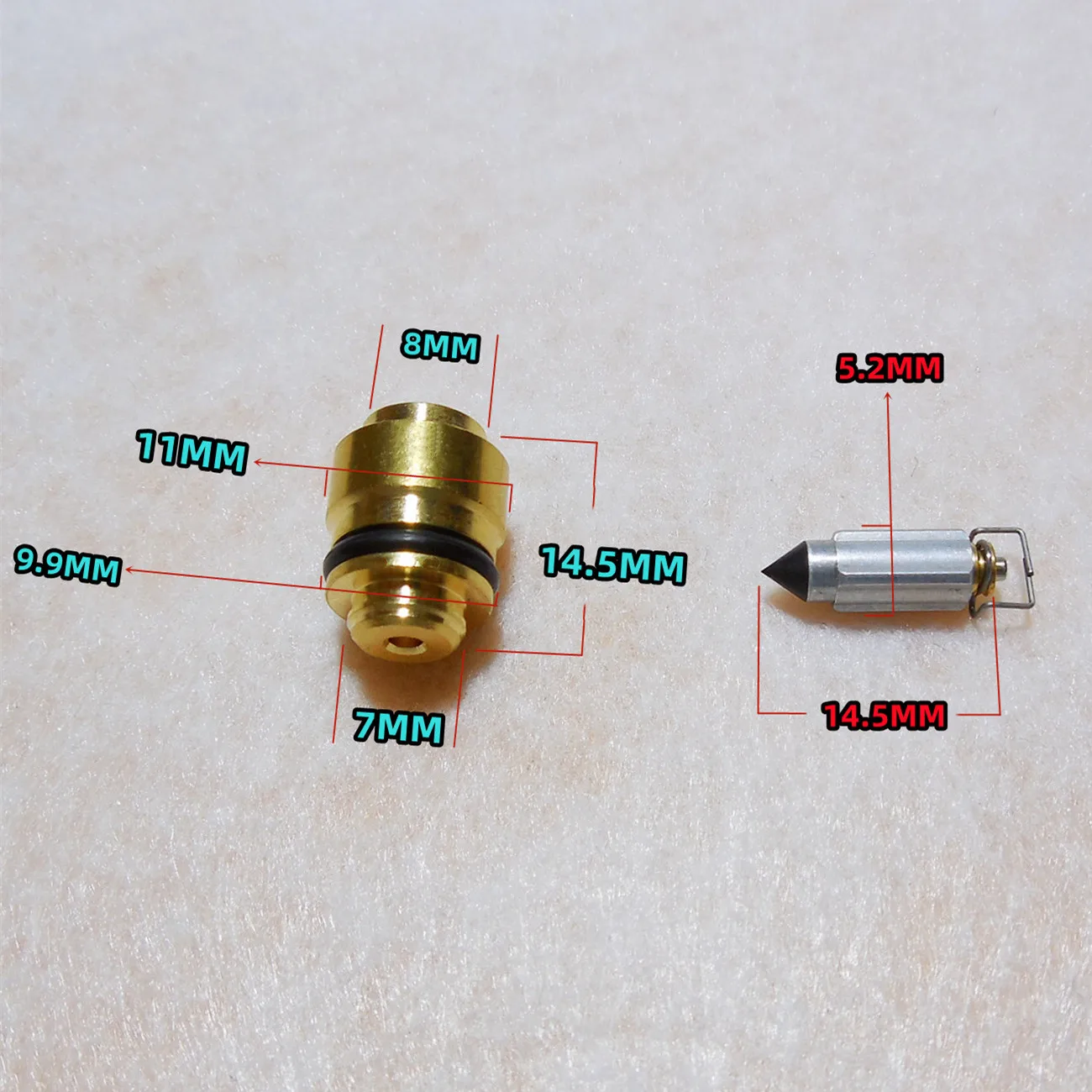 for Yamaha YZF-R1/01-07 version XJR400/Suzuki DRZ400 motorcycle carburetor needle valve and base