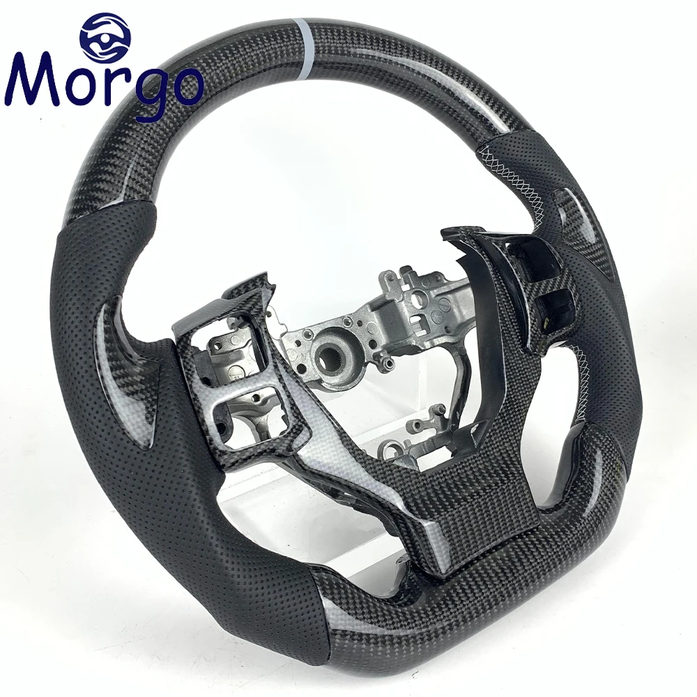 Черная перфорированная кожа из углеродного волокна для Lexus ES300 IS250 GS350