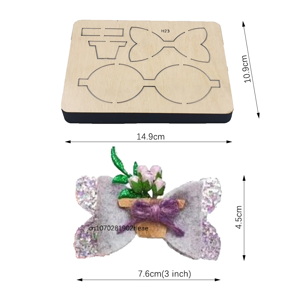 

Bows Wooden Cutting Dies Scrapbooking DECOR HOME DIY Suitable for Market Universal Cutting Machine /H23
