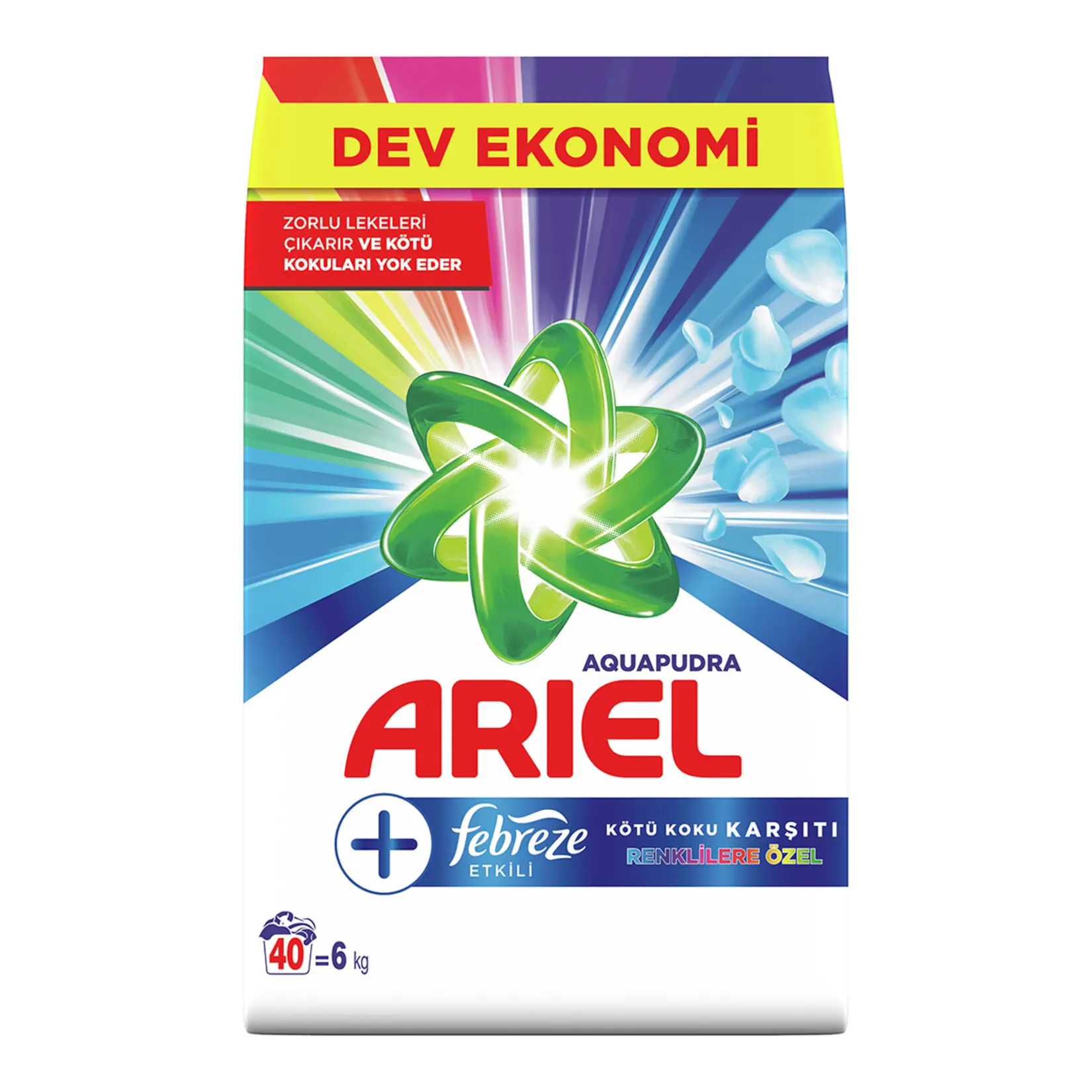 Ariel Febreze Effective Colors Special 6 kg Aqua Powder Laun